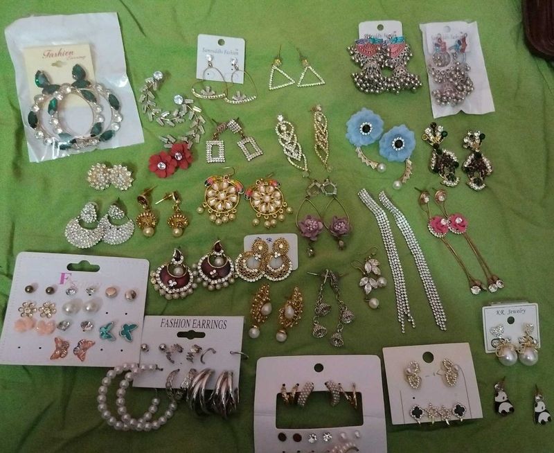 Earring Bundle: Statement &amp; Stud Styles