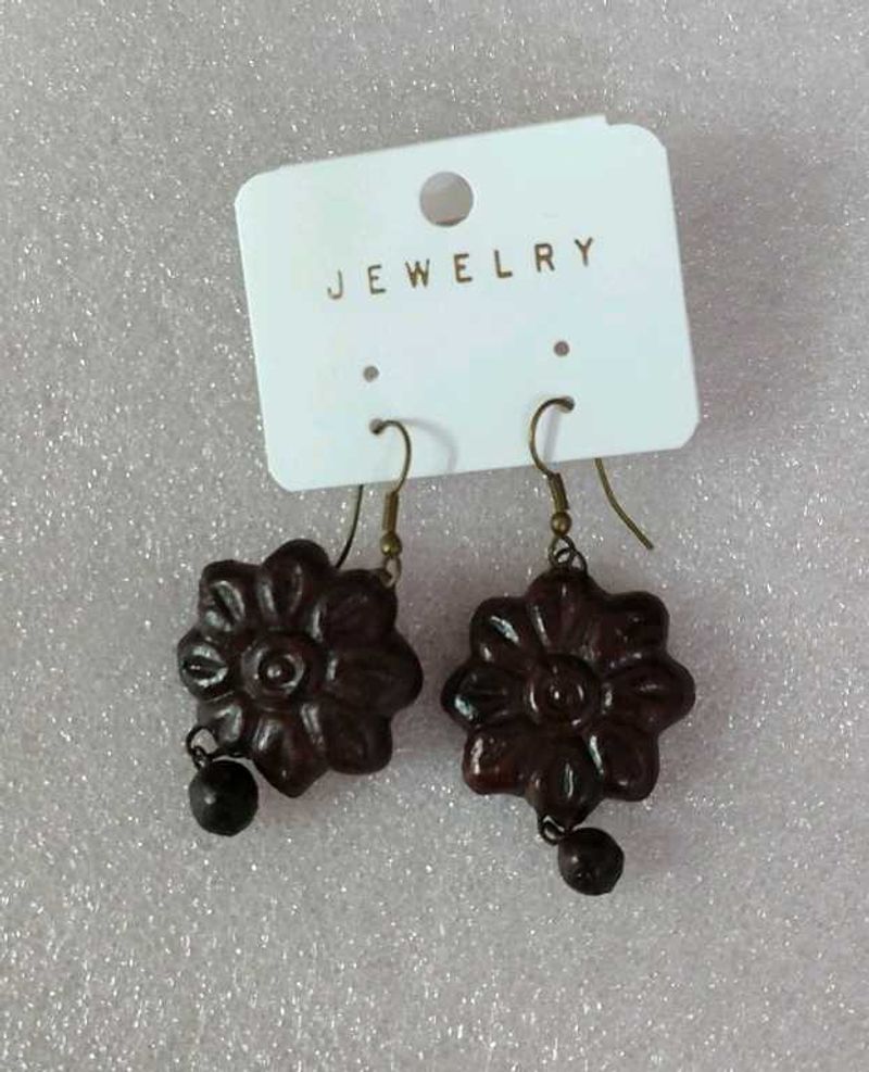 Flower Drop Earrings