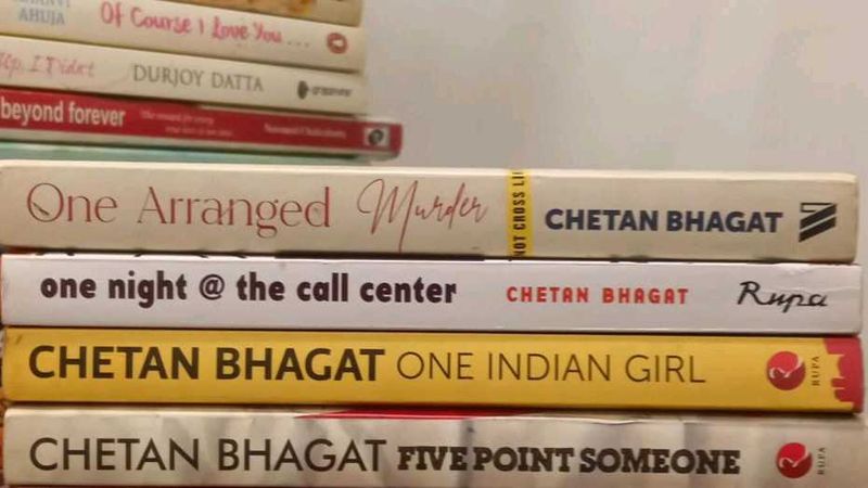 4 Chetan Bhagat Books