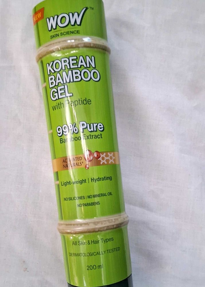 Wow Skin Sccience Korean Bamboo Gel🍃