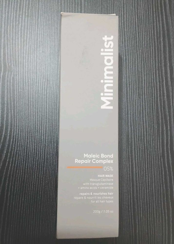 Minimalist Maleic Bond Repair Complex Hair Mask