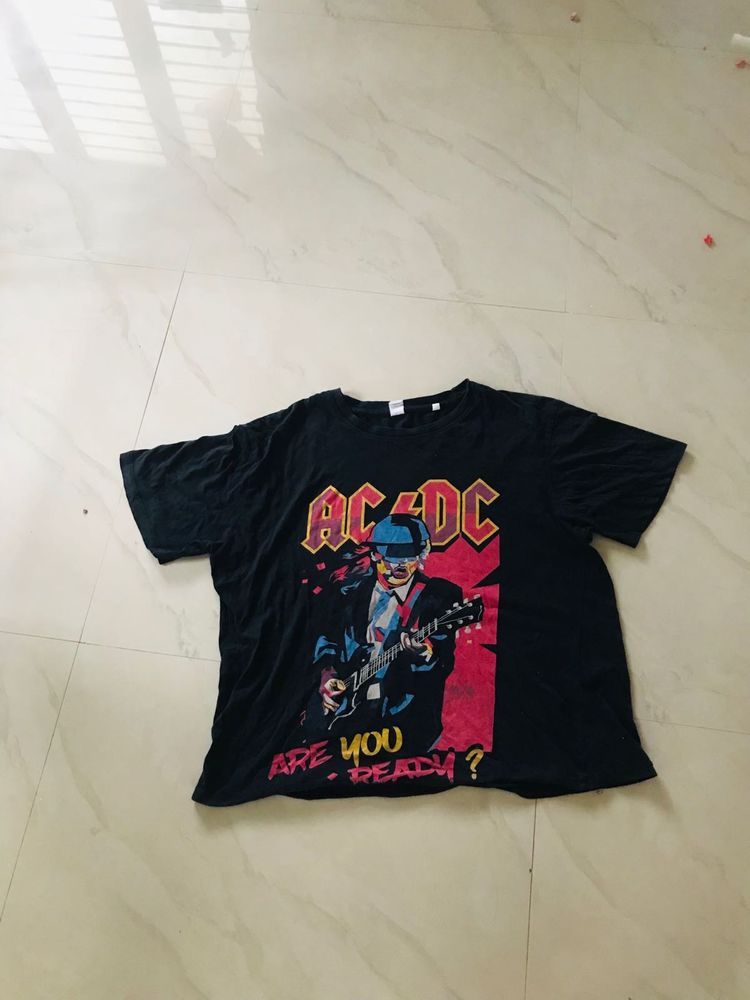 AC DC VINTAGE TEEE⭐️black