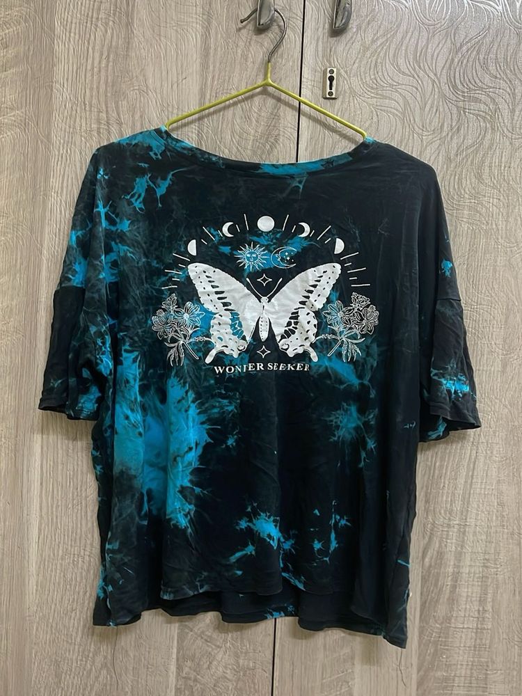 Pinteresty Tie-Dye Butterfly Tee