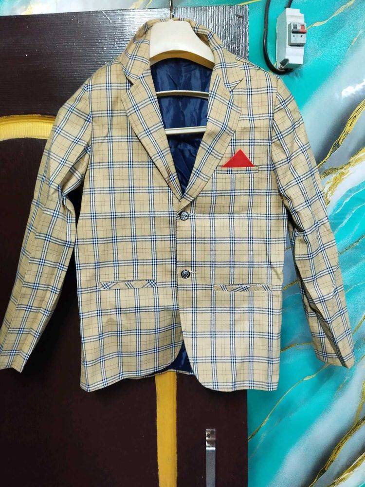 2 Stylish Plaid Blazer