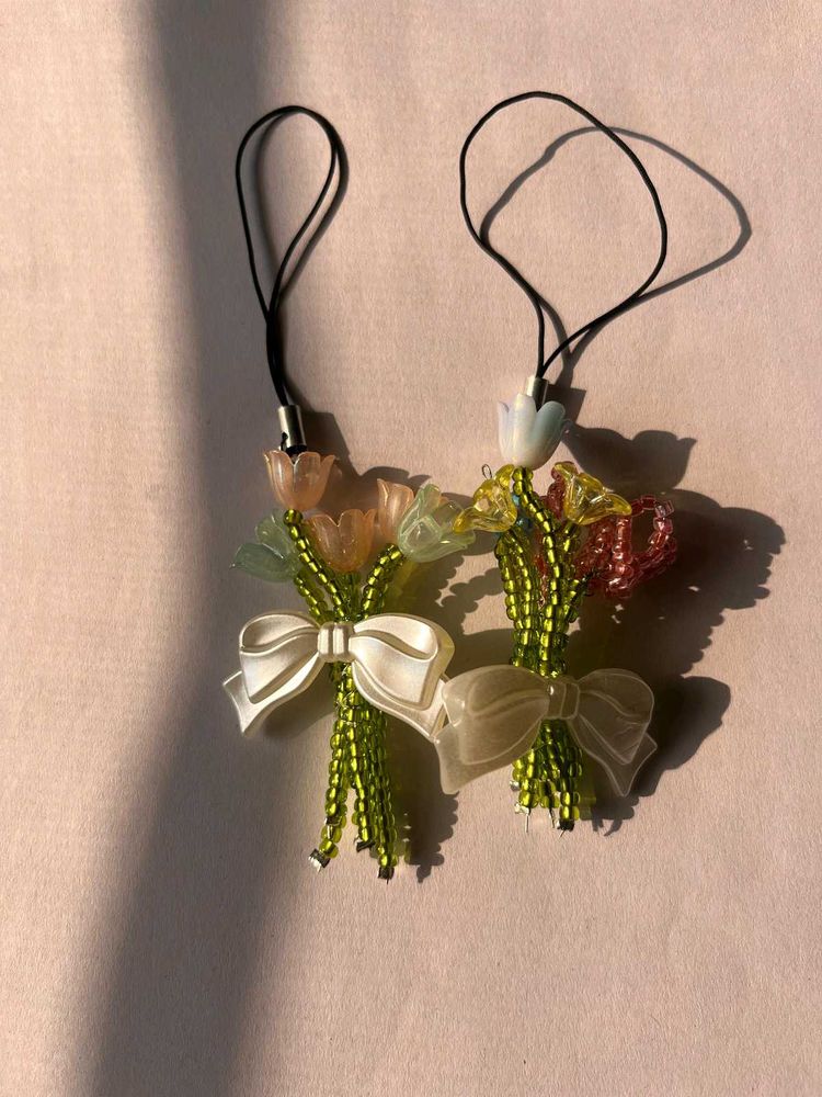 Floral Phone Charm Bouquet