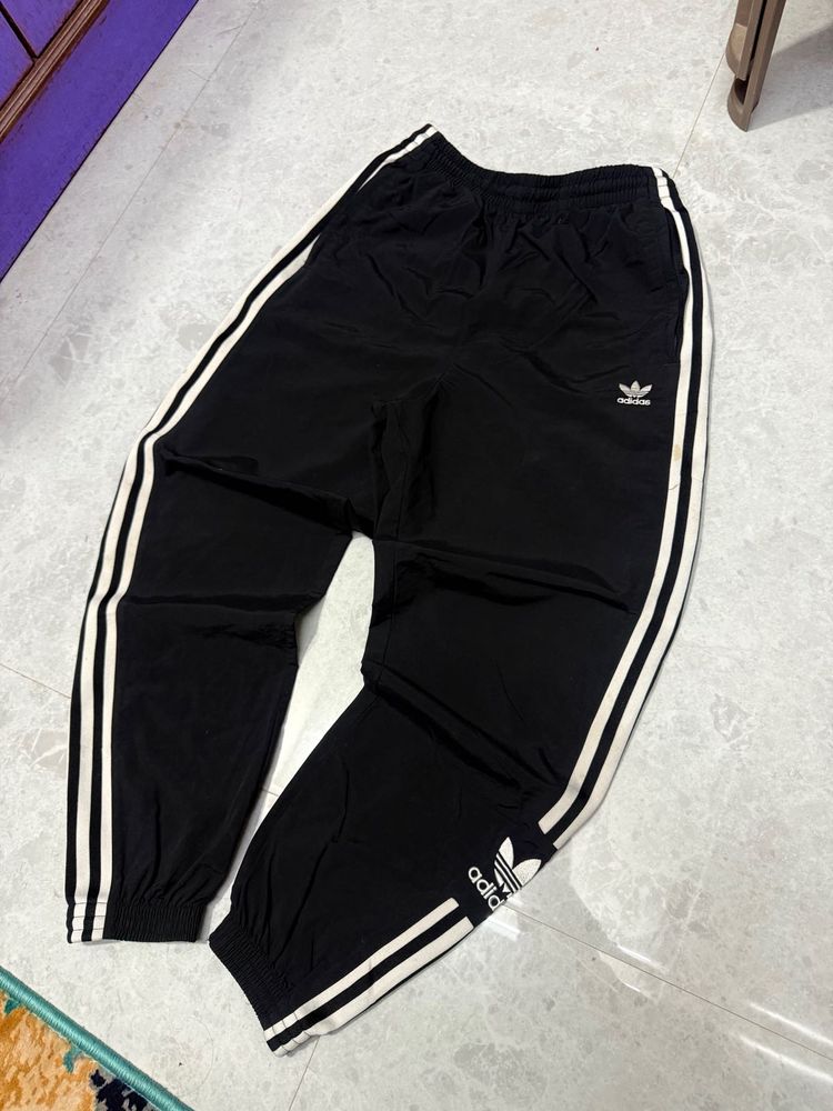 Adidas Originals Trefoil Unisex Black Track Pants