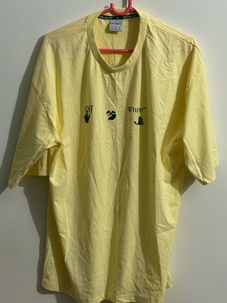 Off-White Yellow Tee