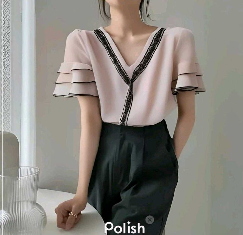 New With Tag Korean Cute Premium Top