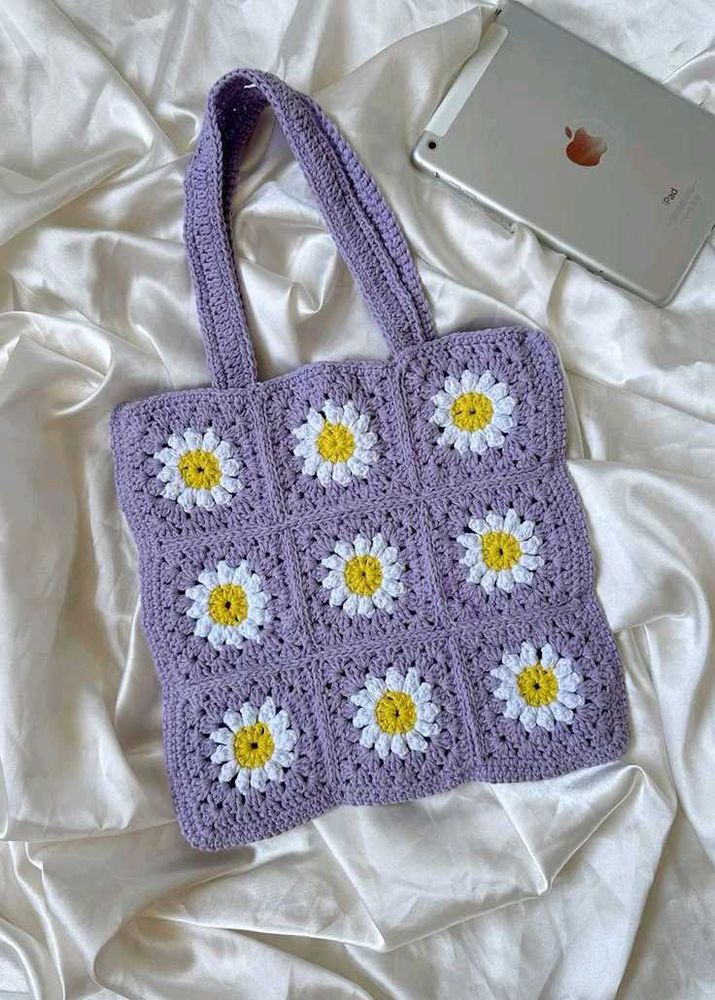 Crochet Tote Bag