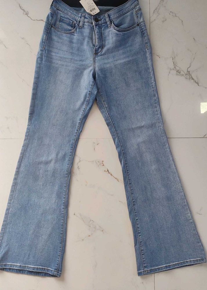 bootcut High waisted denim Jeans