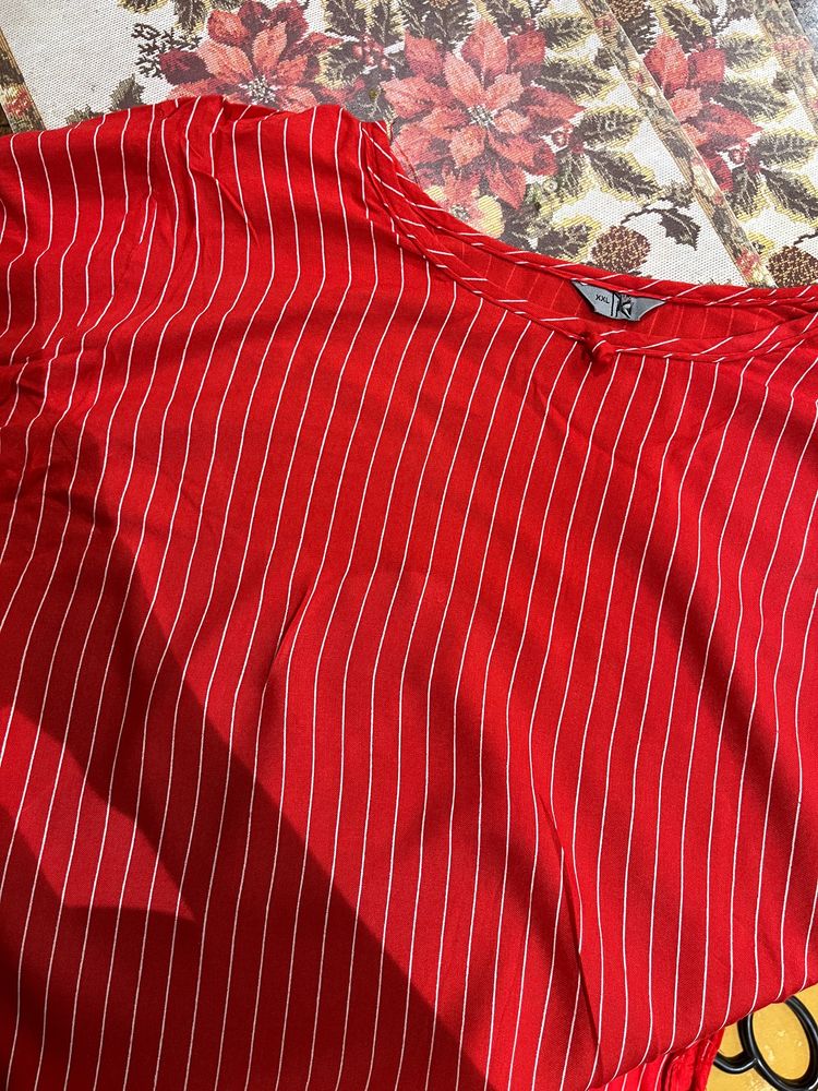 Red Lining Kurti
