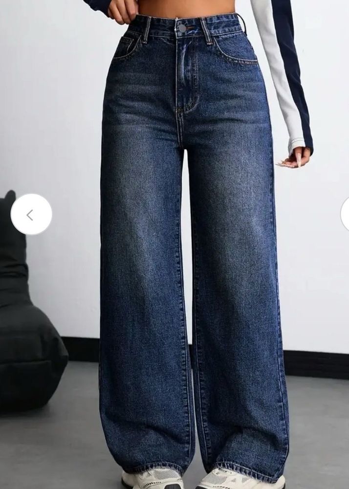 blue denim jeans