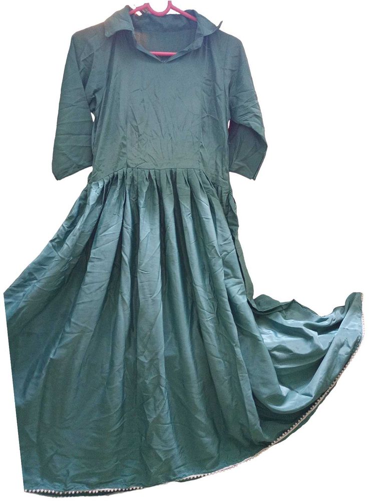 Green Casual Maxi Dress