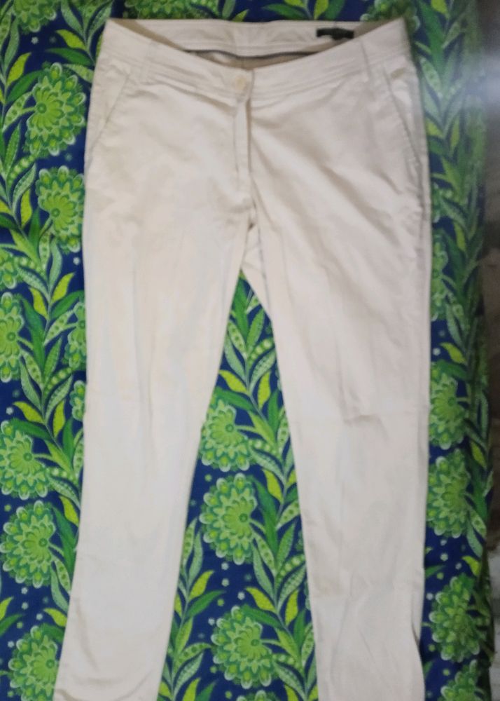 Off-White Straight Fit Pants