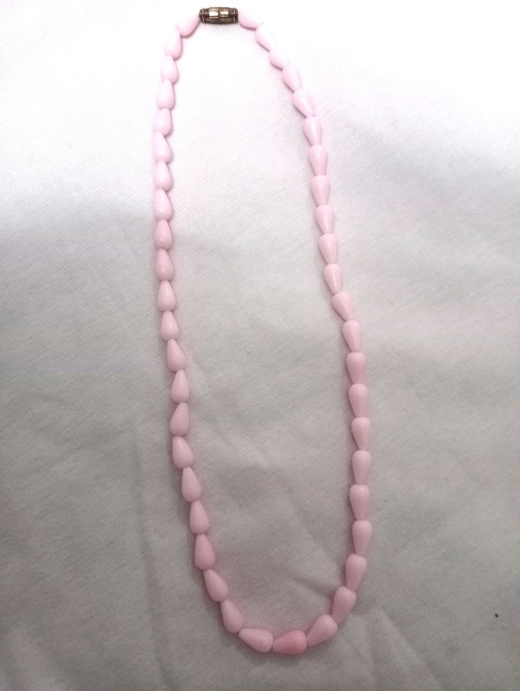 Baby Pink Colour Unique Mala