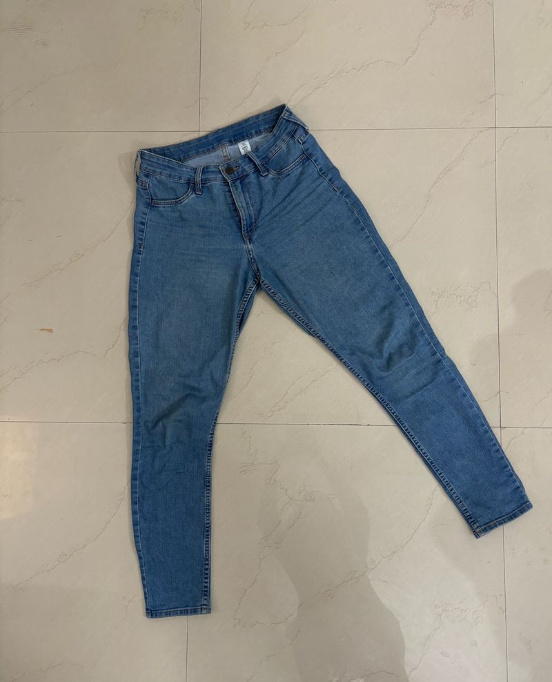 H&amp;m Blue Skinny Jeans