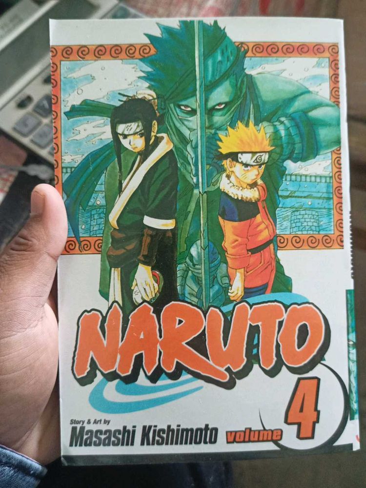 Naruto Vol. 4 Manga