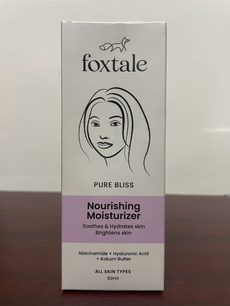 Foxtale Moisturizer Nourishing Sealed