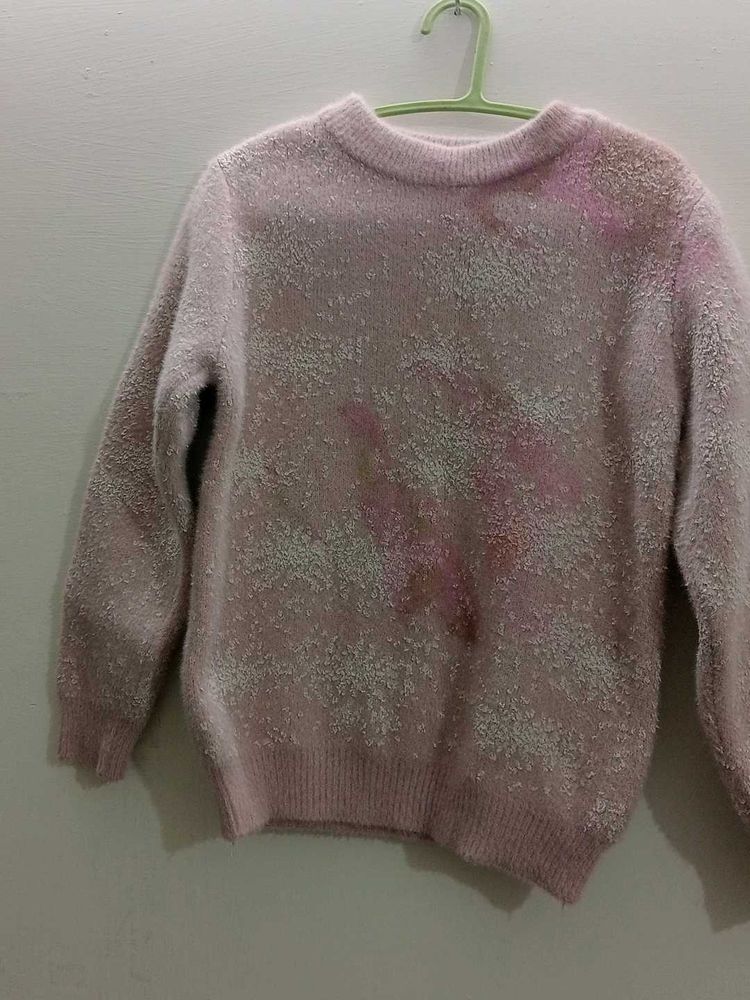 Women Pink Sweater