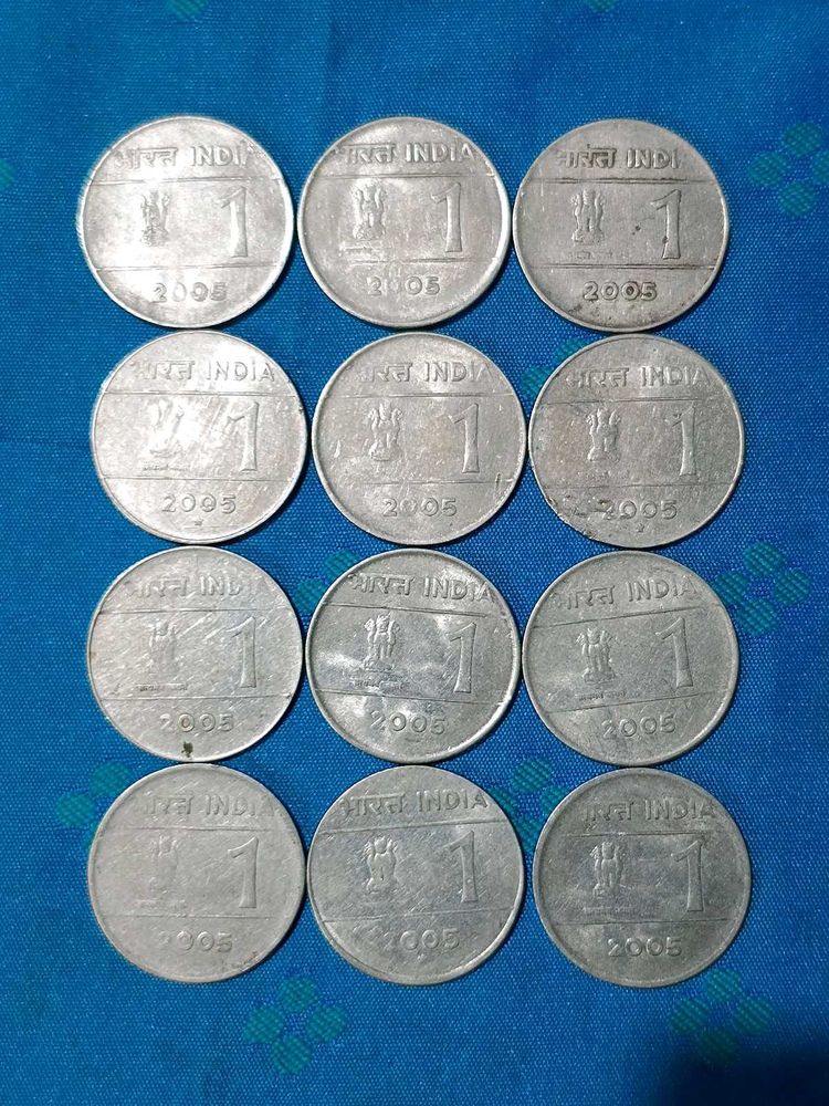 1 Rupee Cross Coin Unity In Diversity 12ps