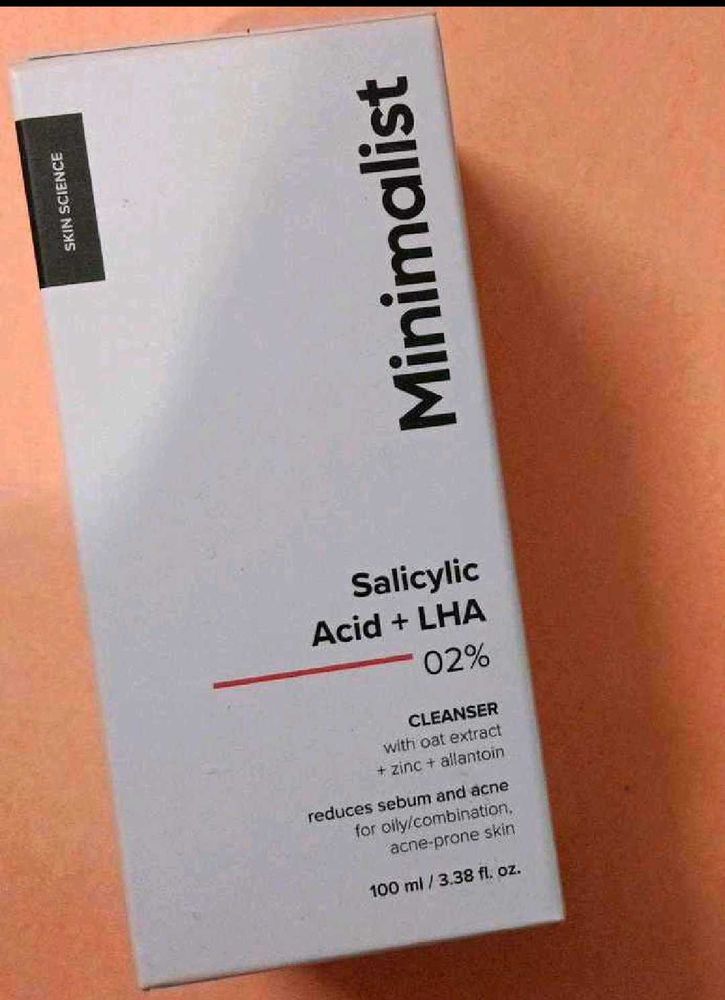 (70% Left) Minimalist Salicylic Acid Cleanser