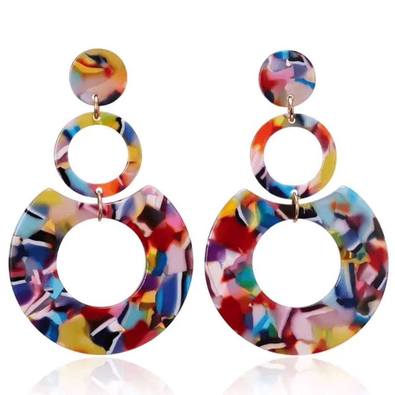 Colorful Statement Earrings
