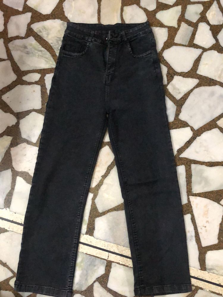 straight fit  Black Jeans