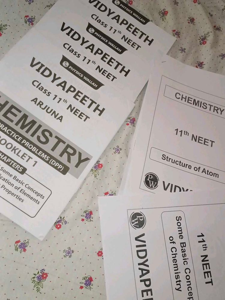 Class 11th NEET Chemistry Booklet