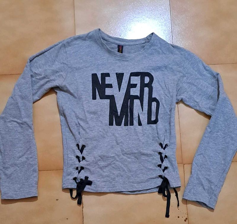 Grey Top For Women