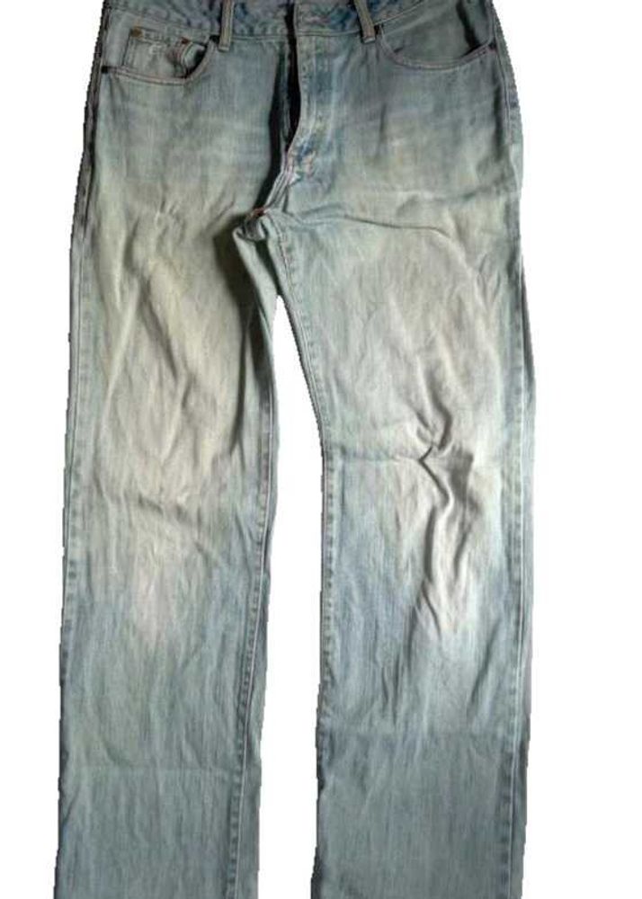 Light Green Wash Denim Jeans