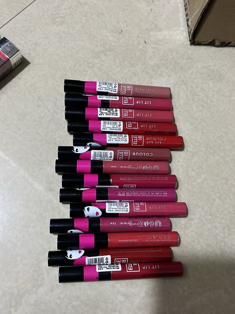 ELLE 18 Lipsticks @ ₹100 each