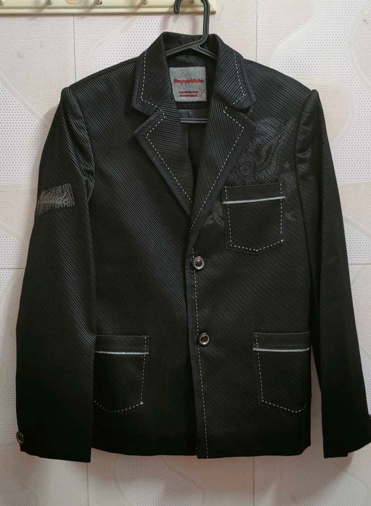 Black Blazer For Boys