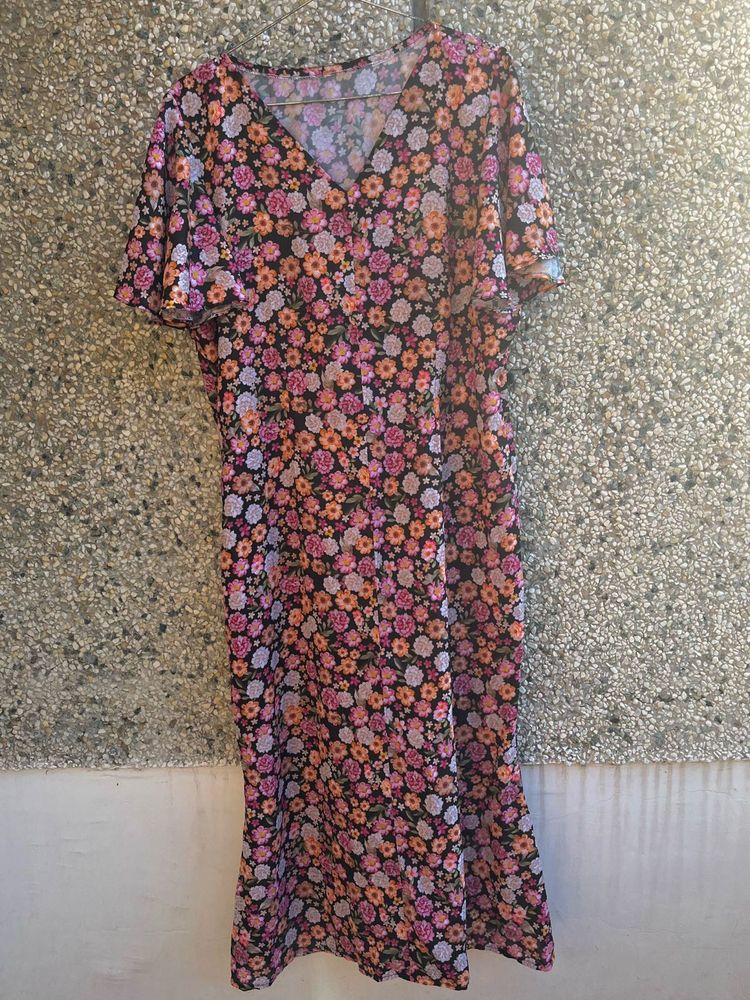 Newly stitched Floral Dress