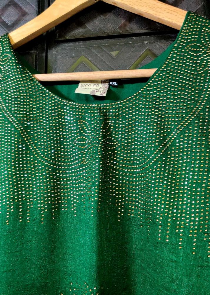 brand new vichitra silk kurti XL XXL