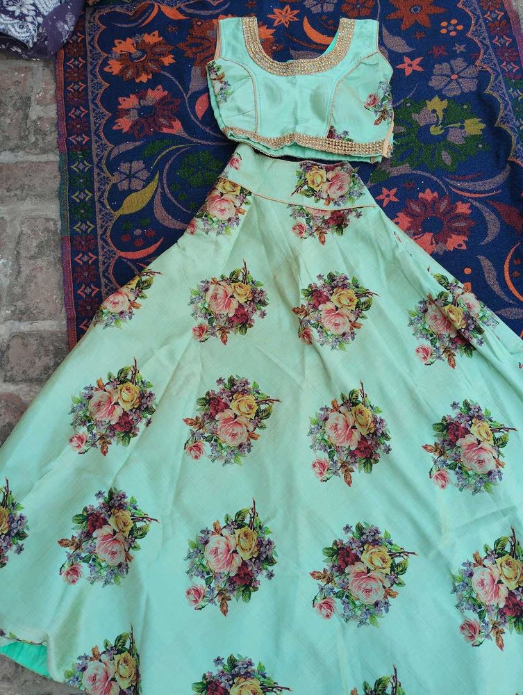 Floral Lehenga Choli Set