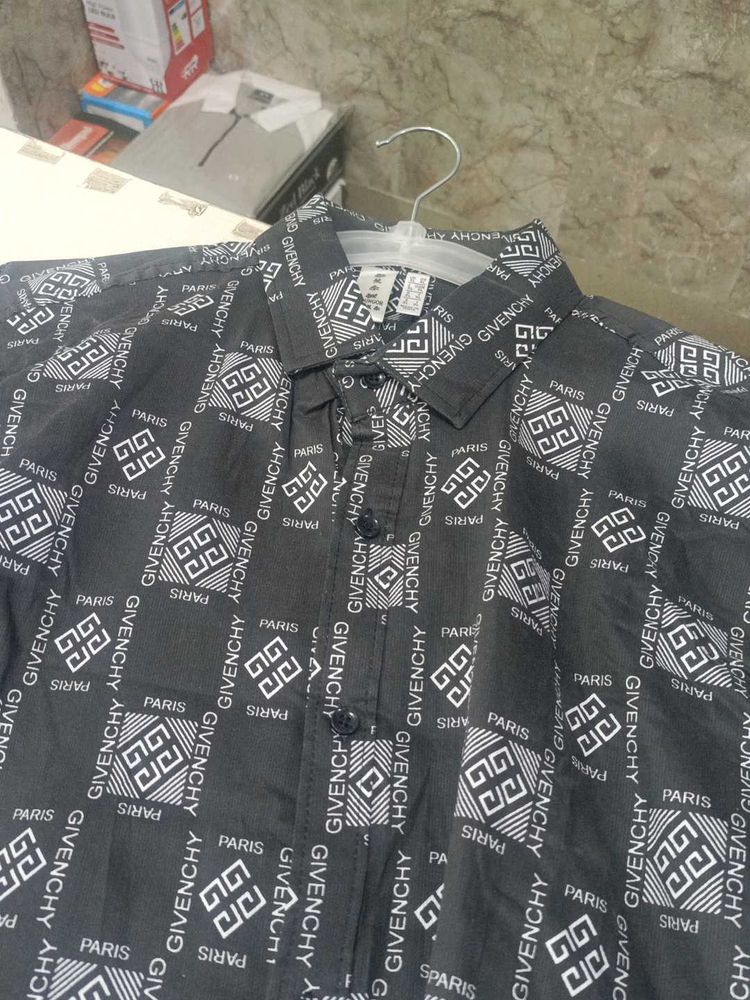 Givenchy Paris Print Shirt