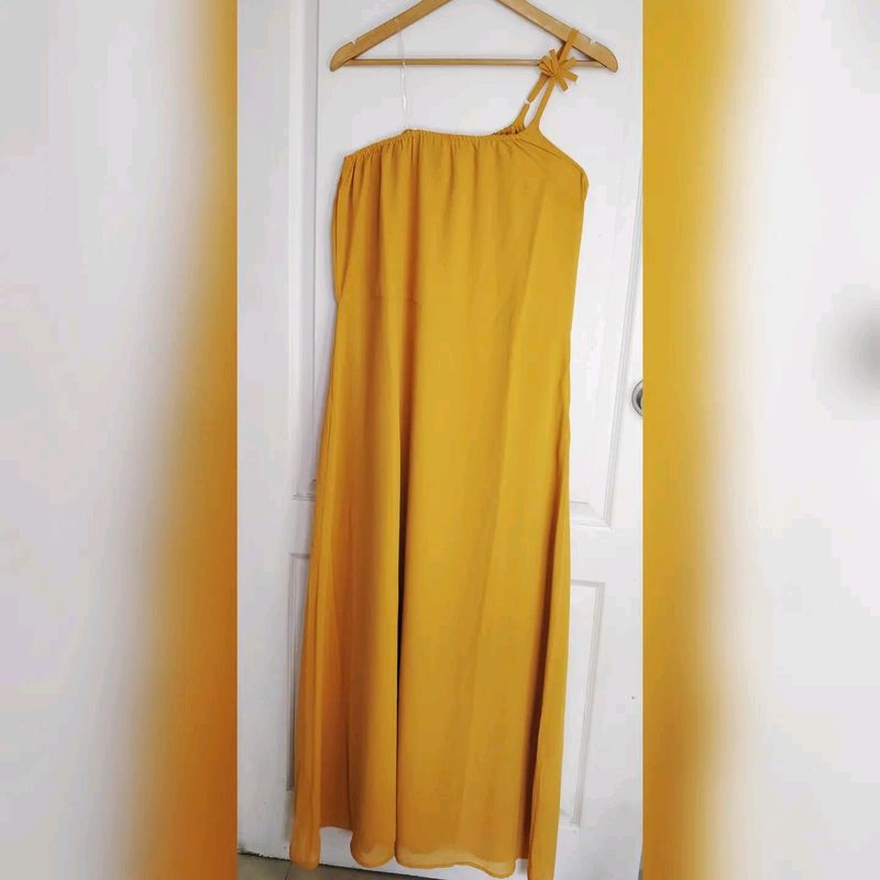 Stylish 1 Shoulder Long Gown