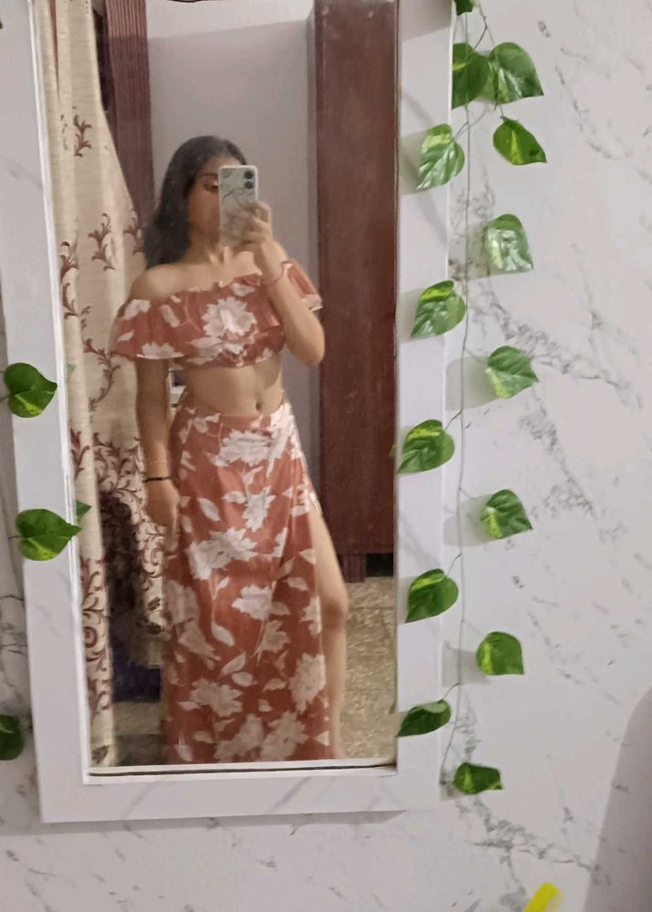 Floral Two-Piece Set🍂🍁🌺