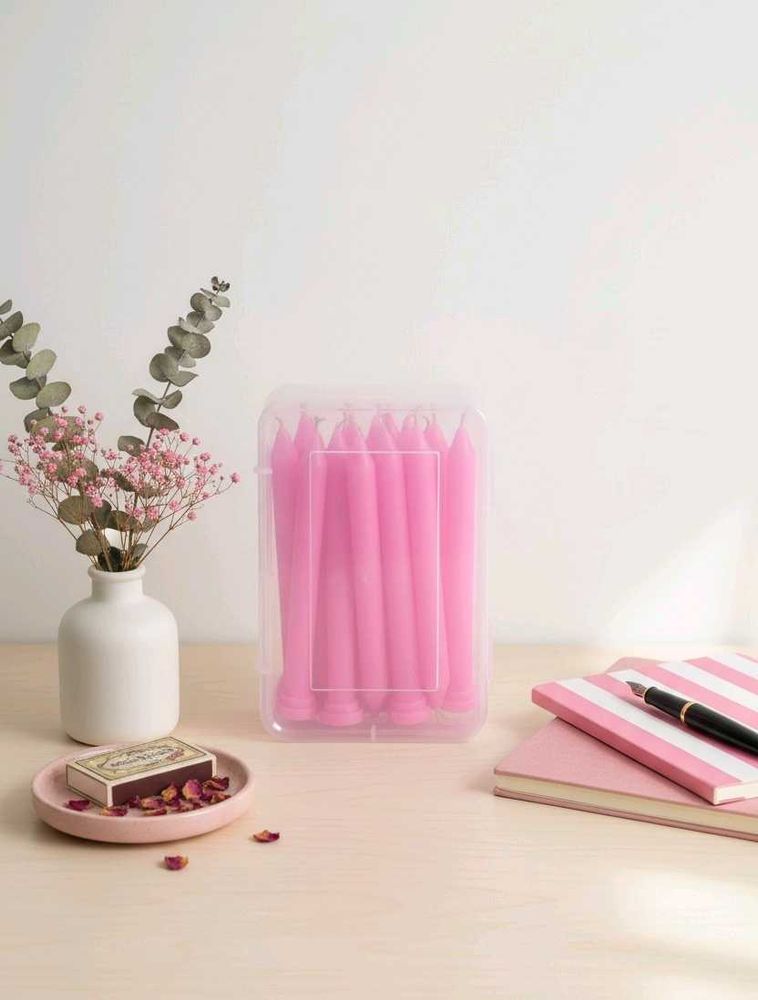 Premium Pink Candles