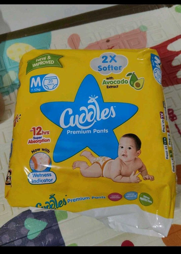 Cuddles Premium Pants Diapers - Size M