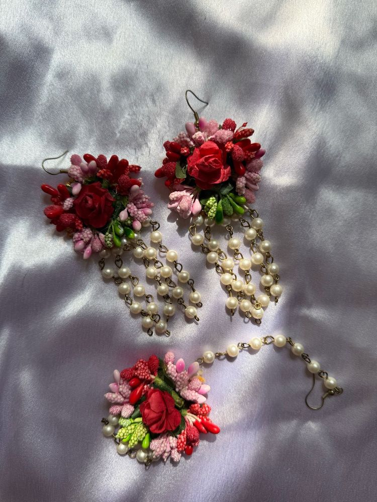 Floral Jewelry Set
