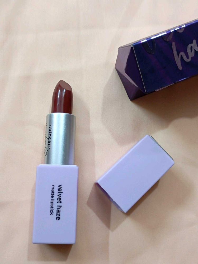Plum Velvet Haze Matte Lipstick