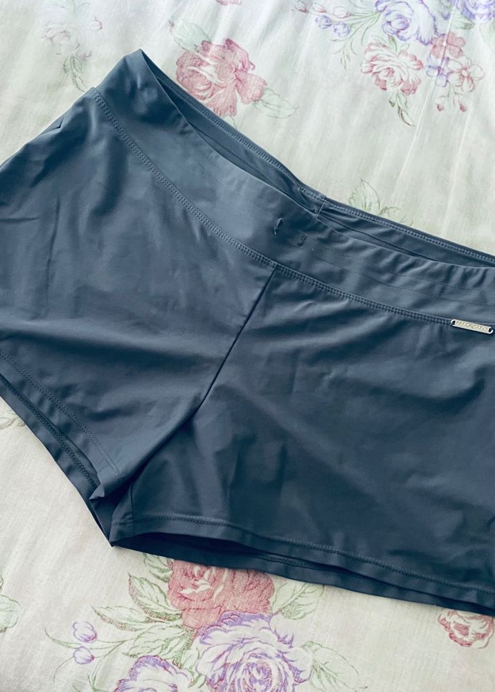 Athleta Navy Blue Swimming Shorts
