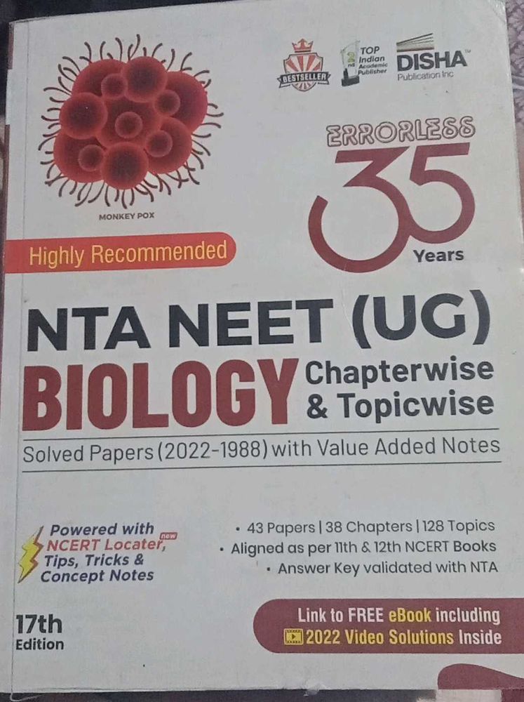 NTA NEET UG 35 YEARS PYQS BIOLOGY