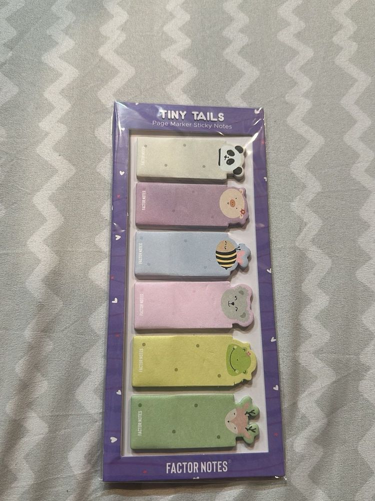 Factor Notes Cute Animal Sticky Note