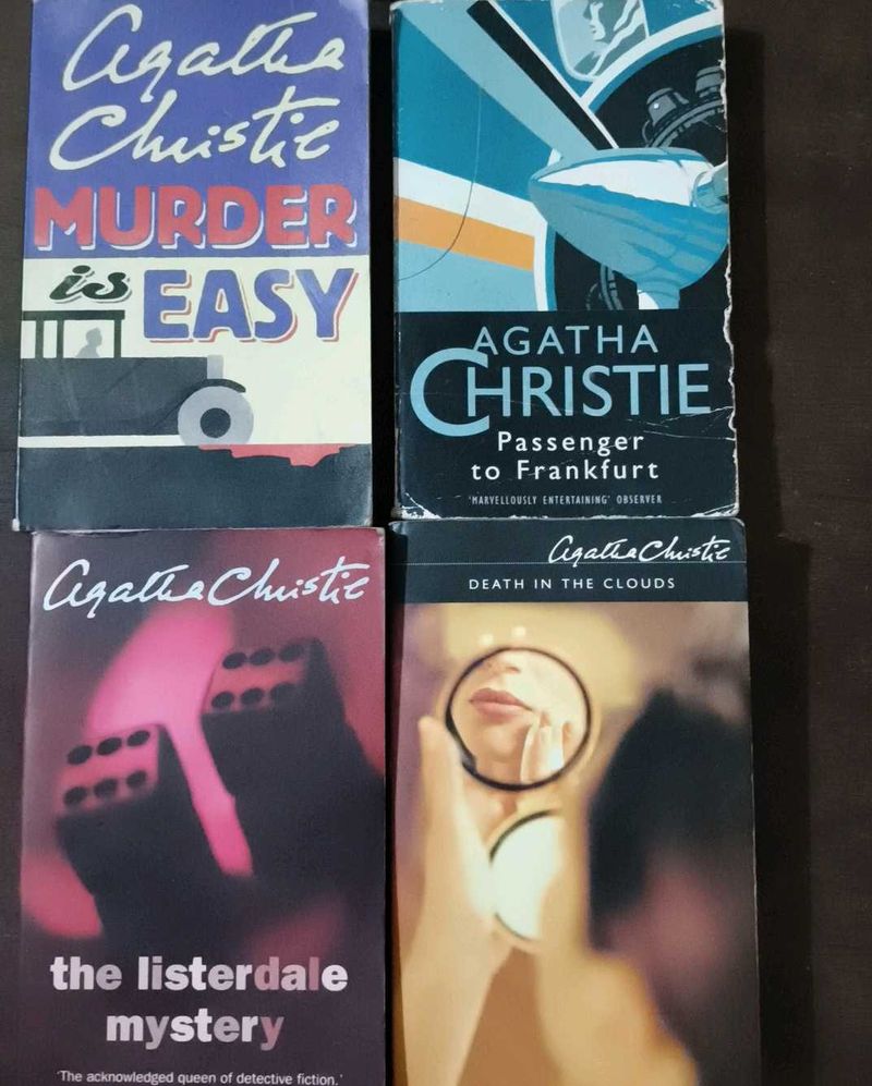 Agatha Christie Mystery Book Collection