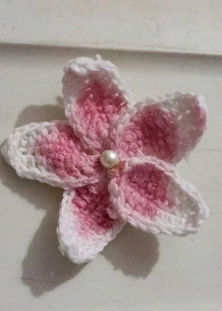 Crochet Flower Applique