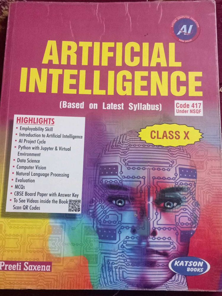 Artificial Intelligence Textbook - Class X