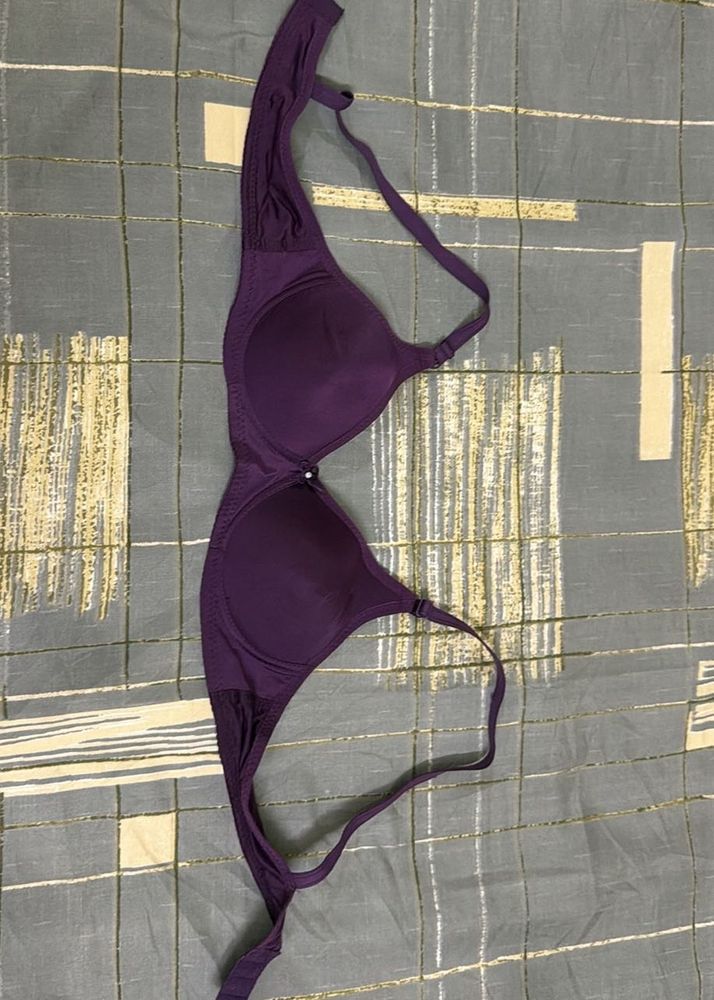 Purple Bra - Comfortable &amp; Stylish