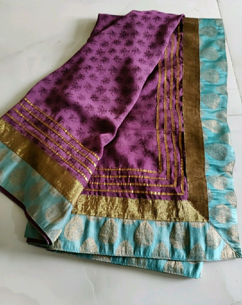 Good condition Saree , Slightly Feaded Border